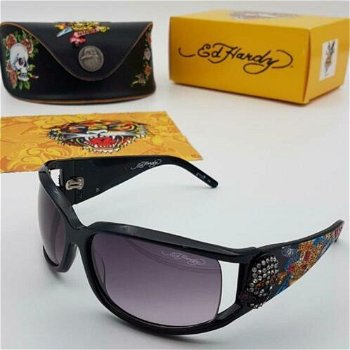 Zonnebril Ed Hardy EHS-035 62-16-115 Black - Death or Glory - 0