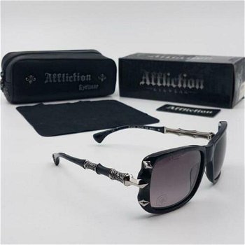 Zonnebril Affliction Zivana 58-16-135 Black Silver - 0