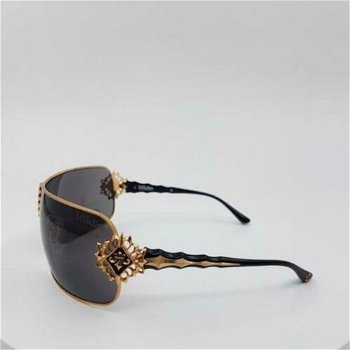 Zonnebril Affliction Boomer 140-115 Black Shiny Gold - 4