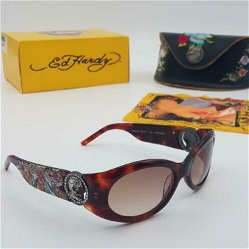 Zonnebril Ed Hardy EHS-032 55-17-130 Tortoise - King - 0