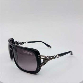 Zonnebril Affliction Knox 63-13-130 Black Silver - 2