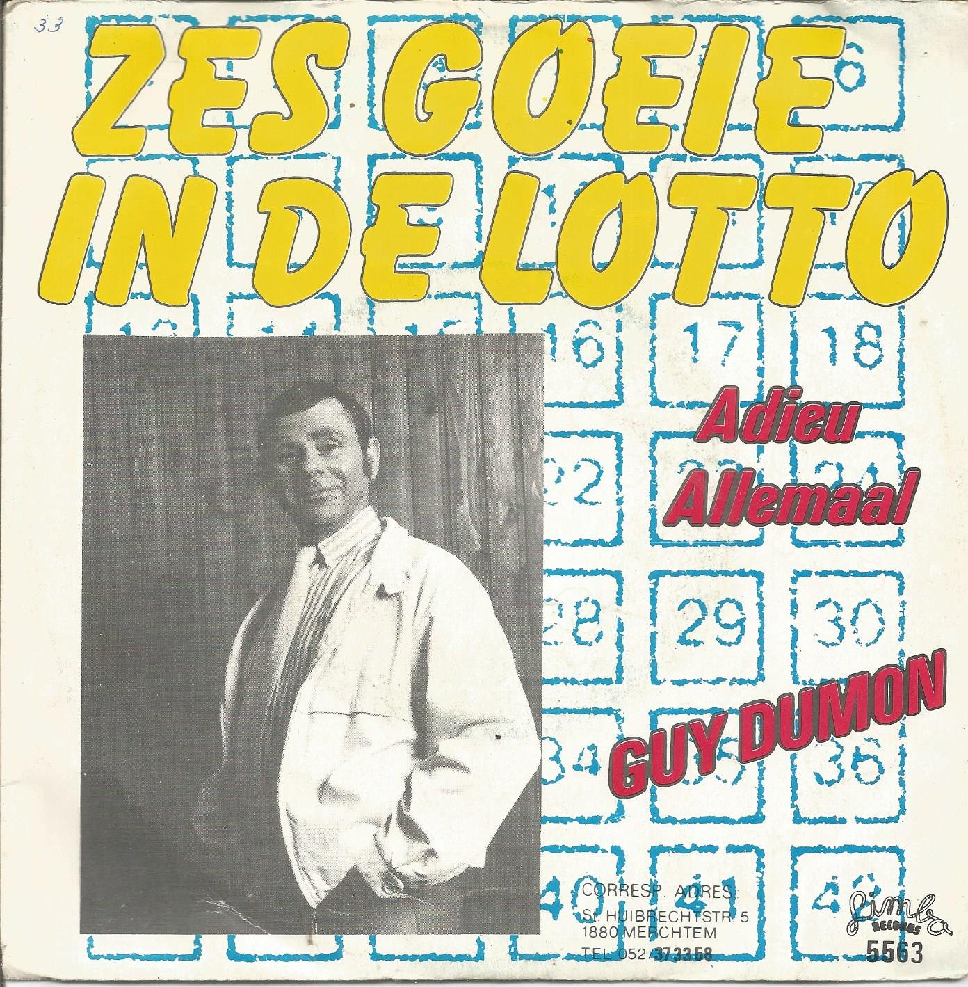 Guy Dumon – Zes Goeie In de Lotto (1988) - nr. 1