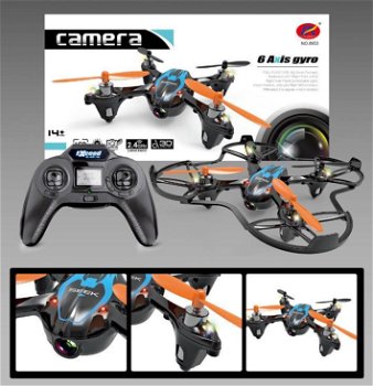 Radiografische Quadcopter 2.4 GHz Seek met HD camera - 1