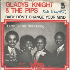 Gladys Knight & The Pips ‎– Baby, Don't Change Your Mind (1977)