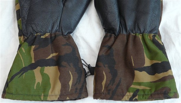Handschoenen, Gevechts, Winter, Gevoerd, Woodland Camouflage, KL, maat: 8, 1991.(Nr.1) - 5