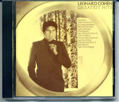 Leonard Cohen Greatest Hits 12 nrs cd ZGAN - 0