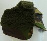 Pet / Muts, Veld, Bontgevoerd, Winter, Woodland Camouflage, Koninklijke Landmacht, maat 57, 1990.(1) - 1 - Thumbnail