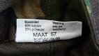 Pet / Muts, Veld, Bontgevoerd, Winter, Woodland Camouflage, Koninklijke Landmacht, maat 57, 1990.(1) - 7 - Thumbnail