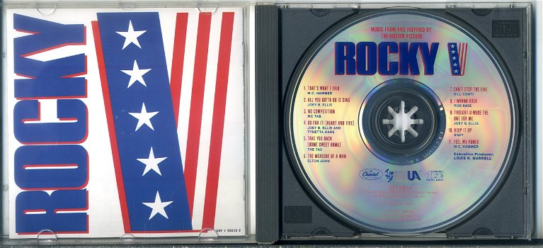 Rocky V diverse artiesten 11 nrs cd 1990 ZGAN - 2