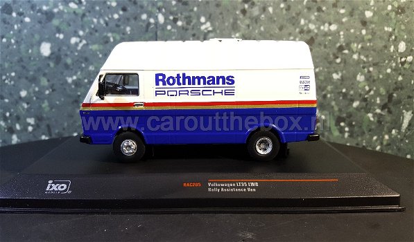 VW LT35 LWB ROTHMANS PORSCHE rally support 1:43 Ixo - 0