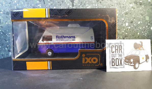 VW LT35 LWB ROTHMANS PORSCHE rally support 1:43 Ixo V409 - 4