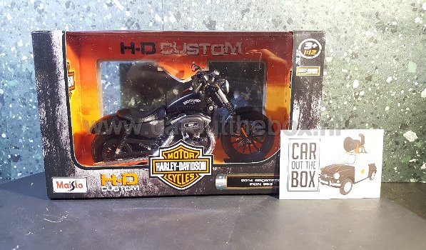 Harley Davidson Sportster Iron 883 2014 1:12 Maisto - 4