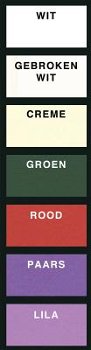 Linnen oplegkaarten L016 - Groen - 1