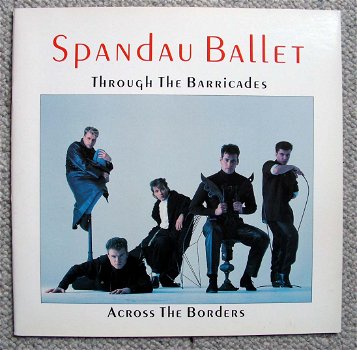 Spandau Ballet Throught The Barricades LP 9 nrs Tourboek - 5