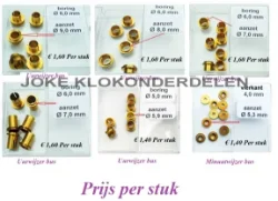 = Uur / Minuut wijzer bus =35124