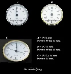 = Quartz Insteek uurwerkje =42161