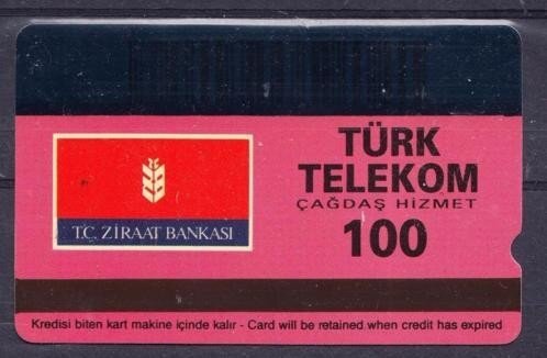 Telefoonkaart uit Turkije ONGEBRUIKT. - 1