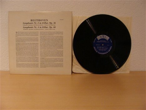 LUDWIG VAN BEETHOVEN - Symphonie nr.2 en nr.4 Label : Musical Masterpiece Society MMS-2040 - 1