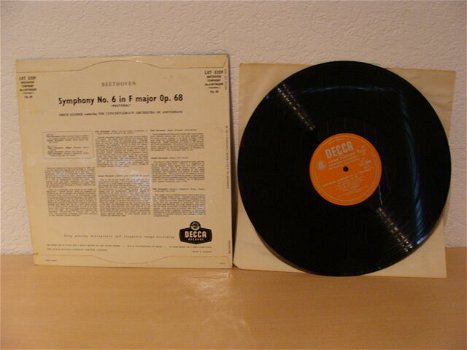 LUDWIG VAN BEETHOVEN - Symphony No.6 in F major Op.68 Label : DECCA LXT.5359 - 1