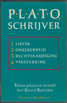 Gerard Koolschijn (red., vert.) PLATO Schrijver - 0