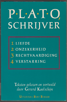 Gerard Koolschijn (red., vert.) PLATO Schrijver