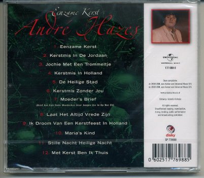 Andre Hazes Eenzame Kerst 12 nrs cd 2008 NIEUW geseald - 1