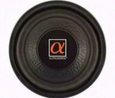 Subwoofer Alphasoniks 2 x 4 Ohm 700 Watt