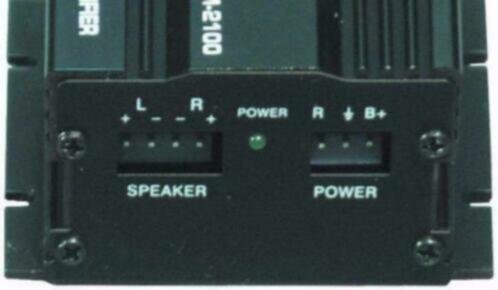 Deur speaker versterker 2 x 75 Watt (011-JO) - 3