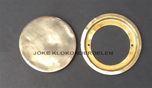 = Achter ring met deksel pendule =43800 - 1