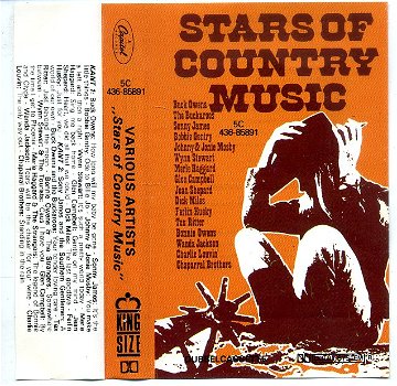 Stars of Country Music 20 nrs cassette 1979 ZGAN - 1