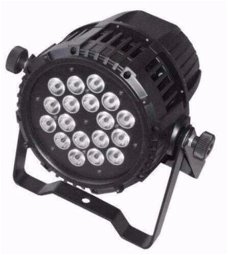 Buiten verlichting 18x RGB LED's van 10W (4-in-1)