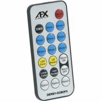 AFX DERBY-GOBOFX Derby en gobo laser effect met DMX - 4