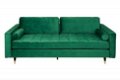 Sofa Allure 225cm Emerald Green fluweel - 5 - Thumbnail