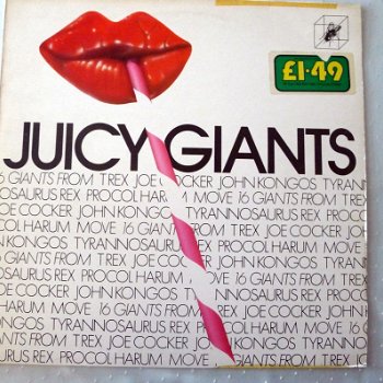 Compilatie LP: Juicy Giants (16 giant hits) - 0