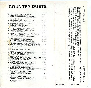 Country Duets 24 nummers cassette 1980 ZGAN - 3