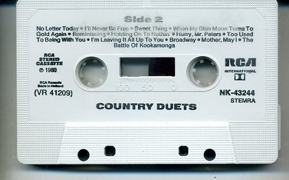 Country Duets 24 nummers cassette 1980 ZGAN - 5