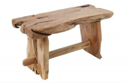 Bank Treeline 80cm Teak-hout - 4