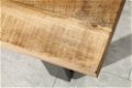 Bank Nairobi 170cm natur Mango-hout - 2 - Thumbnail