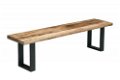 Bank Nairobi 170cm natur Mango-hout - 4 - Thumbnail