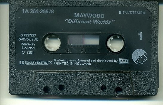 Maywood Different Worlds 11 nrs cassette 1981 ZGAN - 3