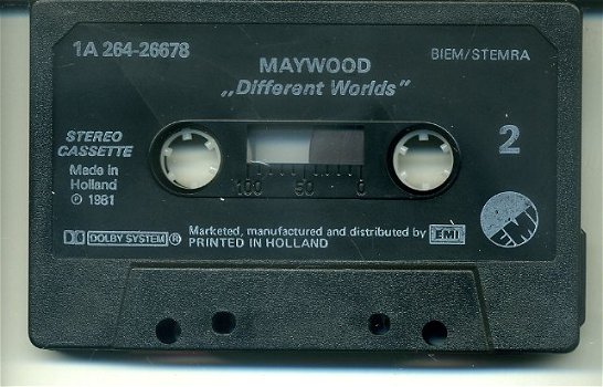 Maywood Different Worlds 11 nrs cassette 1981 ZGAN - 4