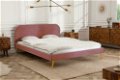 Bed Philadelphia 140x200cm roze en goud - 0 - Thumbnail