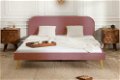 Bed Philadelphia 140x200cm roze en goud - 1 - Thumbnail