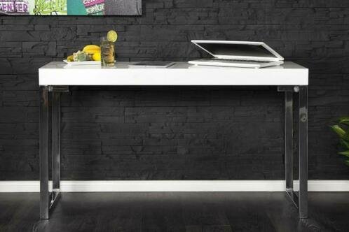 Laptop-Bureau Den Helder wit bureau 120x40cm wit - 2