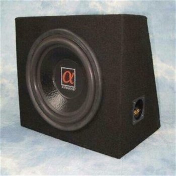 Subwoofer Alphasonik's 700 Watt 2 x 4 Ohm - 0