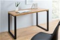 Bureau Oak-hout Bureau 120 cm zwart Oak-hout - 1 - Thumbnail