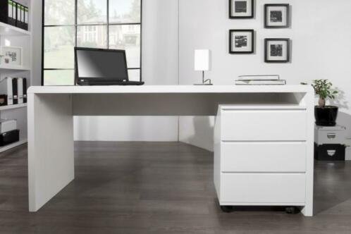 Bureau Minsk 160 cm wit - 2