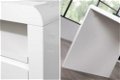 Bureau Minsk 160 cm wit - 4 - Thumbnail