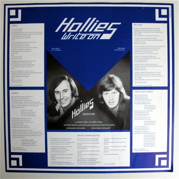 The Hollies Write On 10 nrs lp 1975 ZGAN - 6