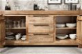 Dressoir Nairobi 175cm Mango-hout - 2 - Thumbnail